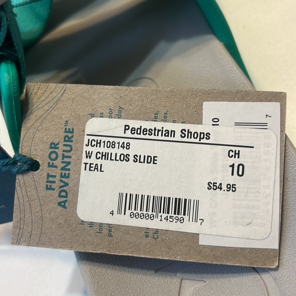 Chaco Chillos Size 10 Women Turquoise NWT - Picture 4 of 4